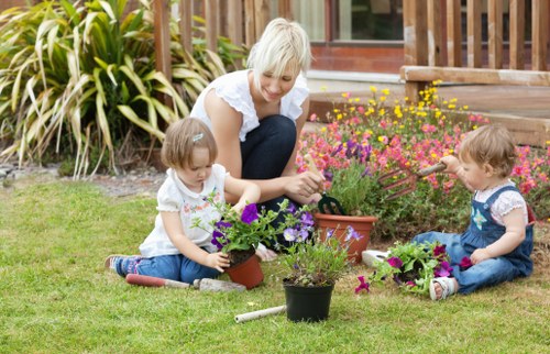 PayPal and bank transfer options for garden services